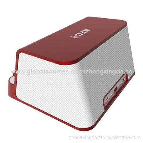 2014 new design Bluetooth wireless speaker for iPad mini, with double speaker, RoHS-/CE-certified